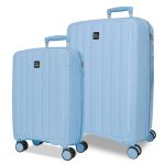 ROLL ROAD ACADIA set kofera 2/1 - sky blue