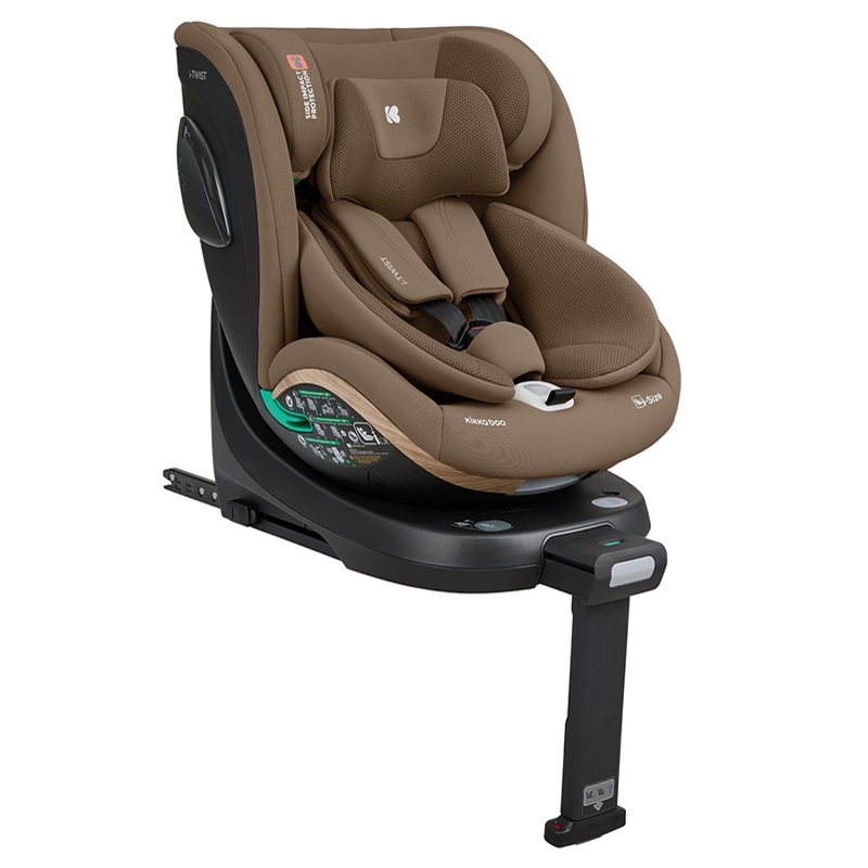 17 Kikka Boo i-Twist Premium Isofix i-Size Auto Sedište 40-150cm Coffee KKB00117 - Слика 1