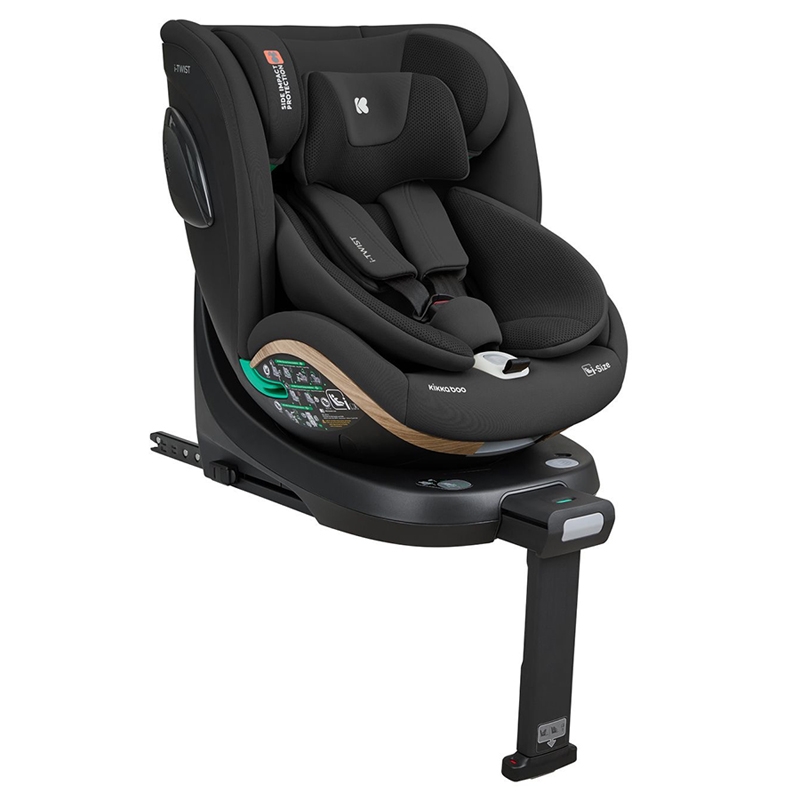 18 (1) Kikka boo Autosedište 40-150 cm I-Twist premium I-SIZE ISOFIX crna KKB00114 - Слика 1