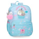 ENSO UNICORN PARADISE ranac za školu - sky blue