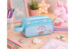 ENSO UNICORN PARADISE prazna pernica sa 3 pregrade - sky blue - Слика 2
