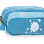 ENSO HAPPINESS prazna pernica sa 3 pregrade - plava