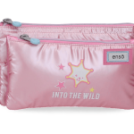 ENSO INTO THE WILD prazna pernica sa 3 pregrade - pink