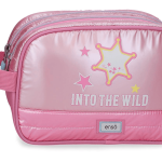 ENSO INTO THE WILD dečiji neseser sa 2 pregrade - pink
