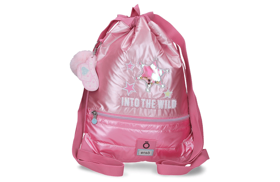 210094502070 ENSO INTO THE WILD dečija torba za sport - pink - Слика 1