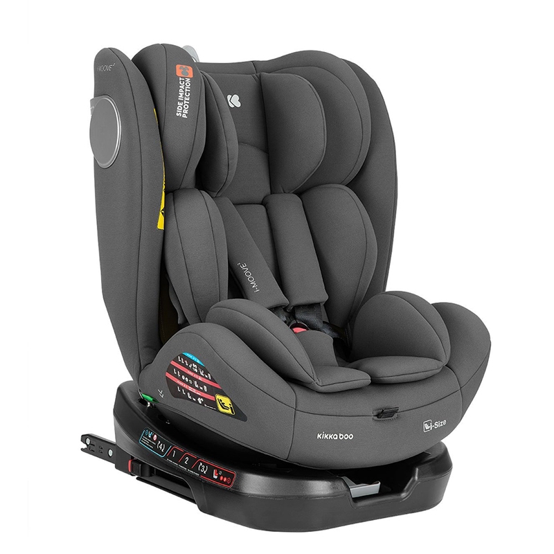 23 Autosedište 40-150 cm I-Moove 2 I-SIZE ISOFIX Dark Grey KKB00102 - Слика 1