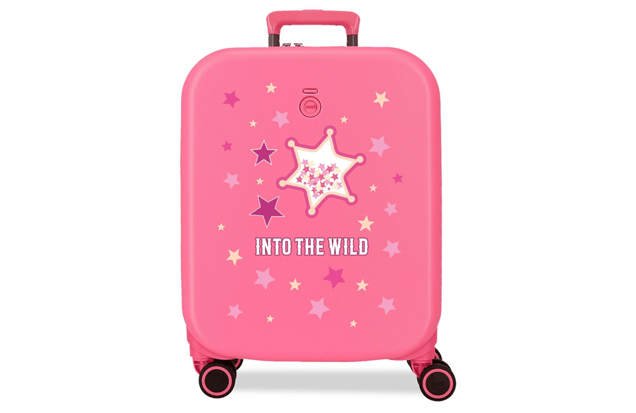 230066131071 ENSO INTO THE WILD dečiji kofer 55 cm - pink - Слика 1