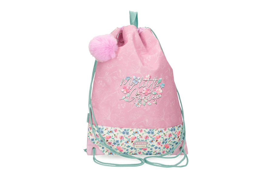 3063842 MOVOM MY LITTLE GARDEN dečija torba za sport - pink - Слика 1