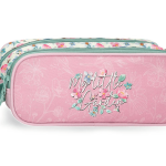 MOVOM MY LITTLE GARDEN prazna pernica sa 2 pregrade - pink