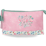 MOVOM MY LITTLE GARDEN prazna pernica sa 3 pregrade - pink