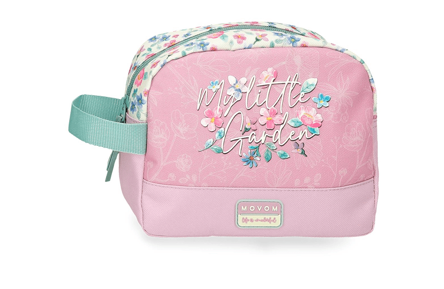 3064542 MOVOM MY LITTLE GARDEN dečiji neseser - pink - Слика 1