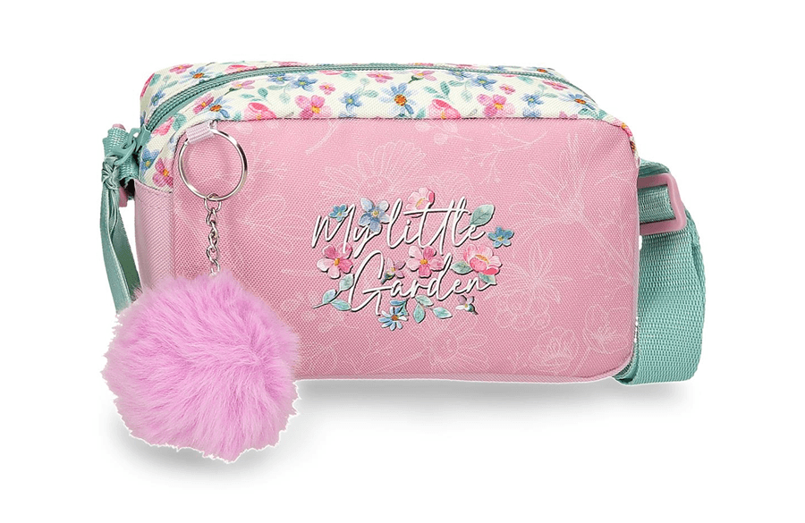 3065642 MOVOM MY LITTLE GARDEN dečija torba na rame - pink - Слика 1