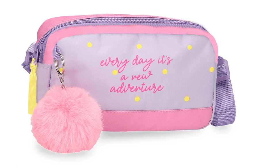 3085641 MOVOM NEW ADVENTURE dečija torba na rame - pink - Слика 1