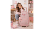 PEPE JEANS MIA ranac za školu sa točkićima - light pink - Слика 2