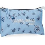 PEPE JEANS OLIVIA prazna pernica sa 3 pregrade - sky blue