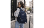 PEPE JEANS LENAY ranac za školu - teget - Слика 2