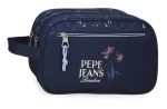 PEPE JEANS LENAY ženski neseser sa 2 pregrade - teget