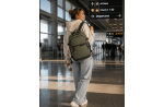 PEPE JEANS DORKING ranac za putovanje - khaki - Слика 2