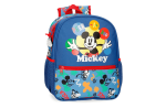 MICKEY PEEK A BOO ranac za vrtić - plava