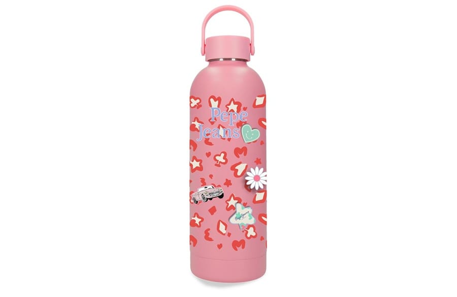490011933070 PEPE JEANS EVELYIN termos 500 ml - koralna - Слика 1