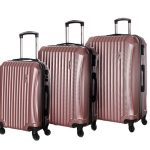 ENOVA SEVILLA set kofera 3/1 - rose gold