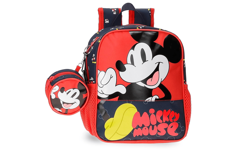 610024207040 MICKEY FASHION ranac za vrtić - crvena - Слика 1