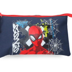 MARVEL GRAFFITY OF SPIDERMAN prazna pernica sa 3 pregrade - teget