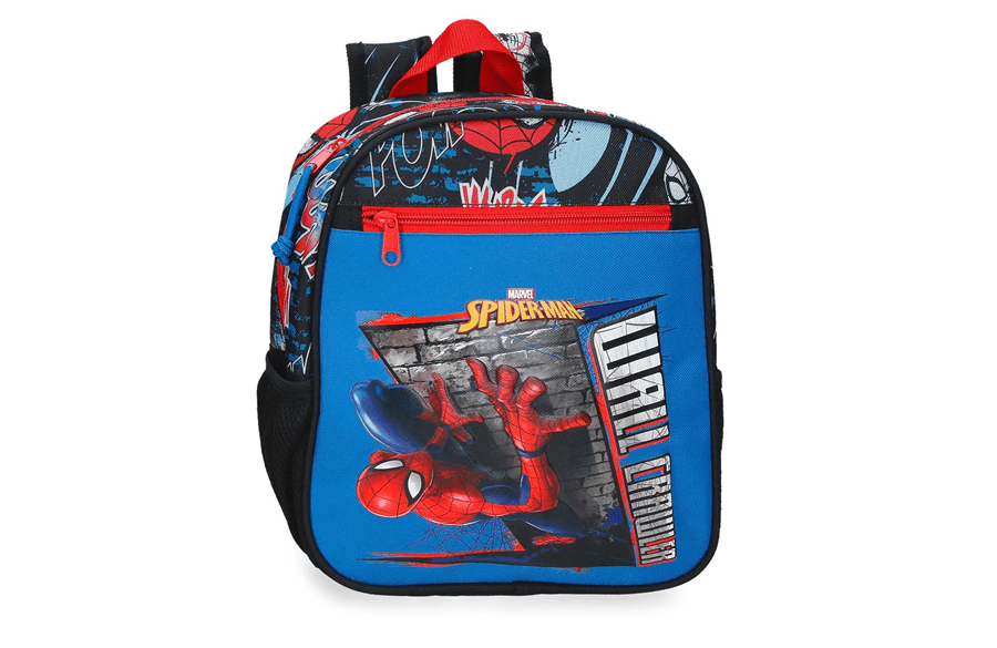 610095216120 SPIDERMAN WALL CRAWLER ranac za vrtić - plava - Слика 1