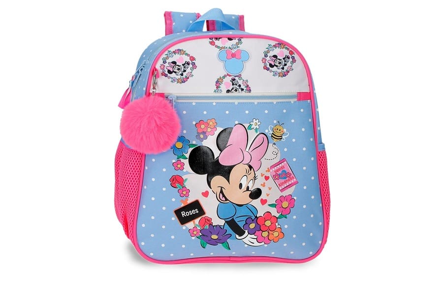 610098226133 DISNEY MINNIE FLOWERS ranac za vrtić - pink - Слика 1