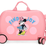 MINNIE FIND YOUR JOY dečiji kofer na točkićima - pink