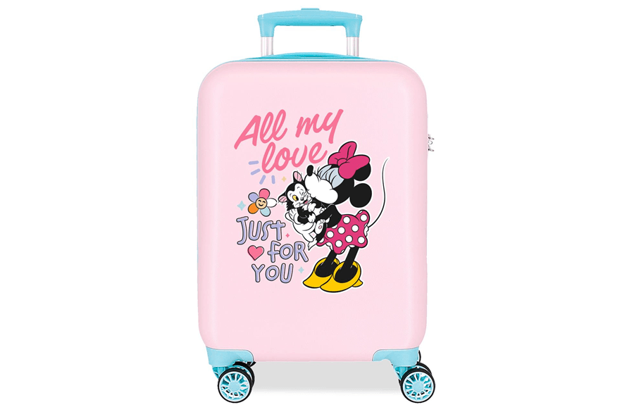 630121105009 MINNIE ALL MY LOVE dečiji kofer 50 cm - pink - Слика 1