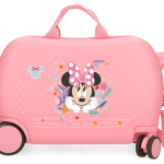 DISNEY MINNIE HAPPY TO BE ME dečiji kofer na točkićima - pink
