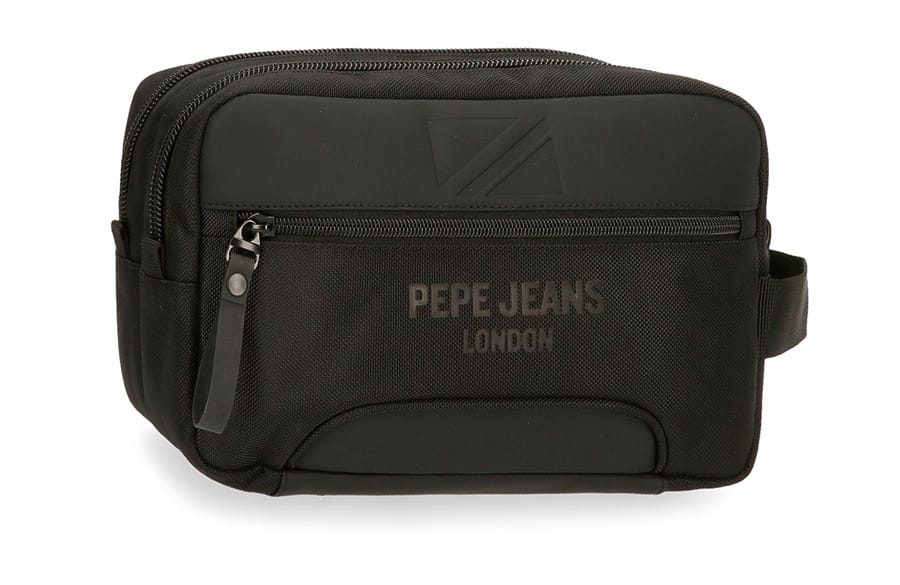 7064441 PEPE JEANS BROMLEY muški neseser sa 2 pregrade - crna - Слика 1