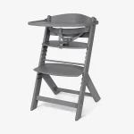 Kikka Boo Drvena hranilica Nordy 2in1 Dark Grey KKB11187