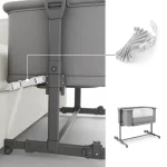 KINDERKRAFT KOLEVKA NESTE GROW 2 DARK GREY - Слика 3