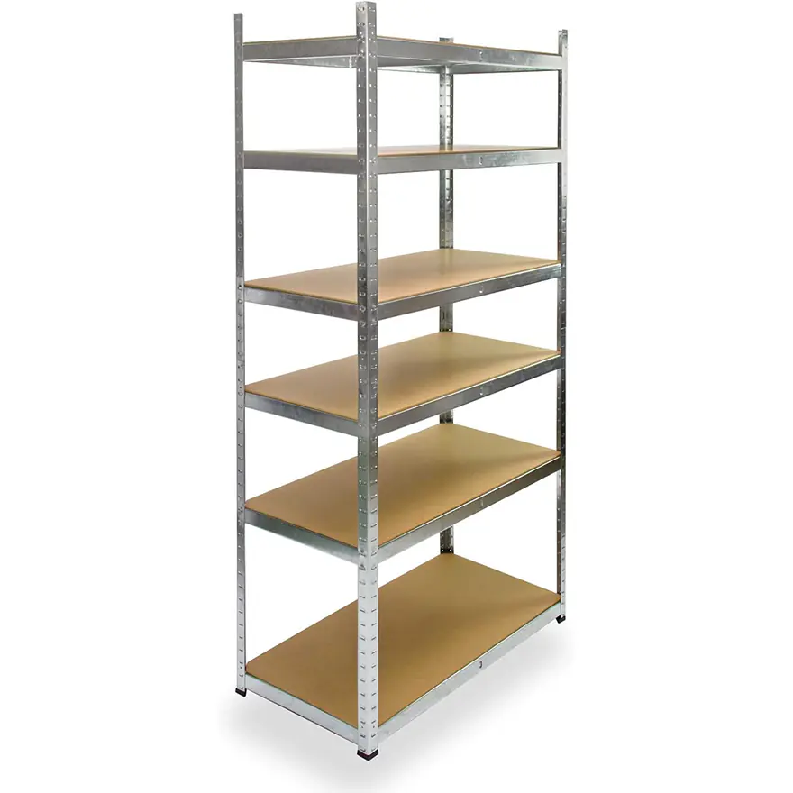 1718788111-200x90x45-1 Metalna Montažna Polica 200x90x45cm Šest Nivoa - Слика 1