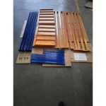 SuperHome 200x200x60cm 4x200kg Potpuno Metalna Montažna Polica