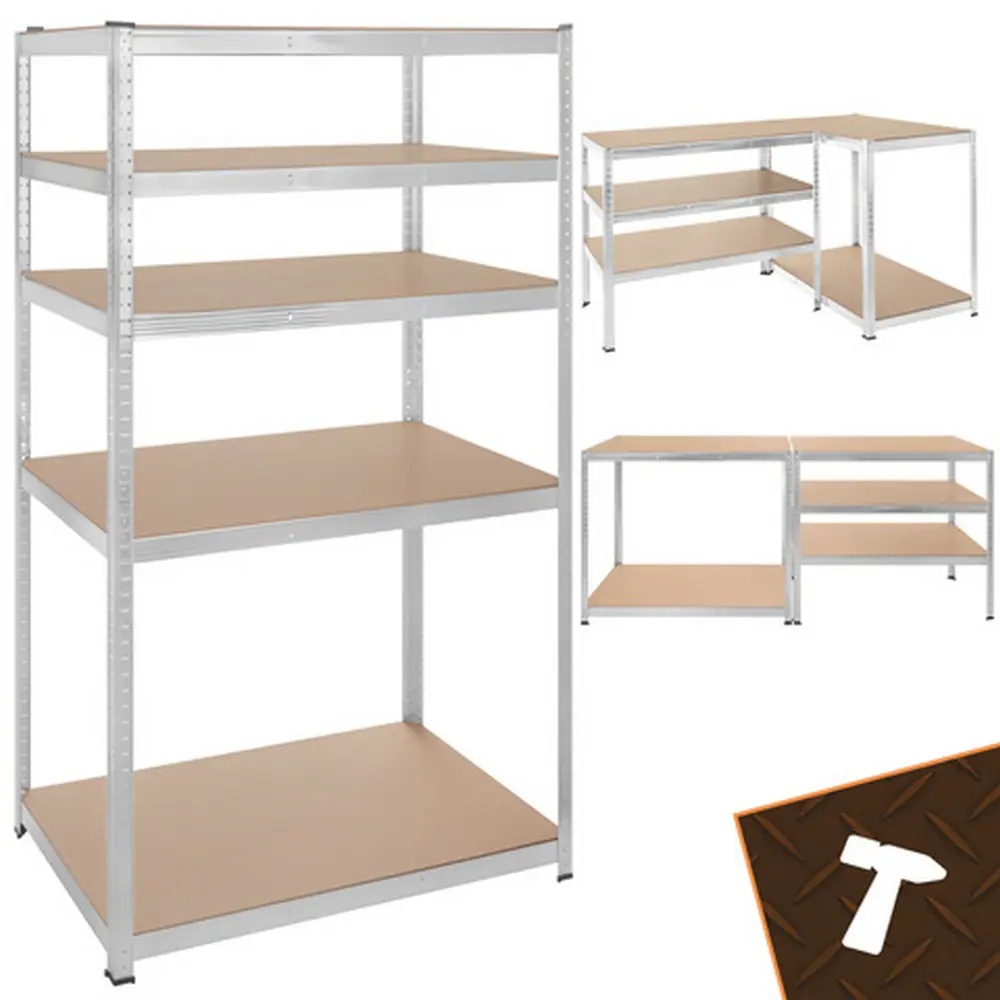 1781773375-Storage-rack-180x100x60-1 Bigstern Metalna Montažna Polica 180x100x60cm 5x200kg - Слика 1