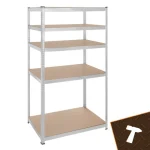 Bigstern Metalna Montažna Polica 180x100x60cm 5x200kg - Слика 5
