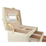 Soulima Kutija za Nakit Bež 12x14x17,5cm - Слика 2