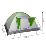 Trizand Šator 200x200x110cm za Četiri Osobe - Слика 5