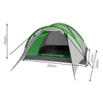Trizand Šator 200x200x140cm za Četiri Osobe - Слика 3