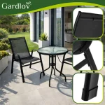 Gardlov Balkonski Set Stolice i Sto - Слика 4
