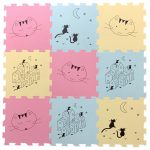 Podne puzzle Premijum klase bez delova "Mačke - Tačke"