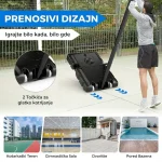 Sportivo Koš podesive visine od 150 do 305 cm - Слика 7