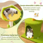 Maca Panama kućica i grebalica 79cm - Слика 2