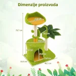 Maca Panama kućica i grebalica 79cm - Слика 5