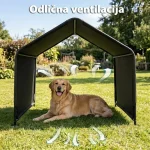 Domaro Nadstrešnica za pse sa vodootpornim krovom - Слика 4