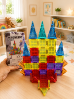 Magnetni konstruktor Travel Smart Fun 56 delova ST0840650X Magnetne kocke