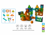 Magnetni konstruktor set Rainbow Ball run 69 delova A1571502B Magnetne kocke